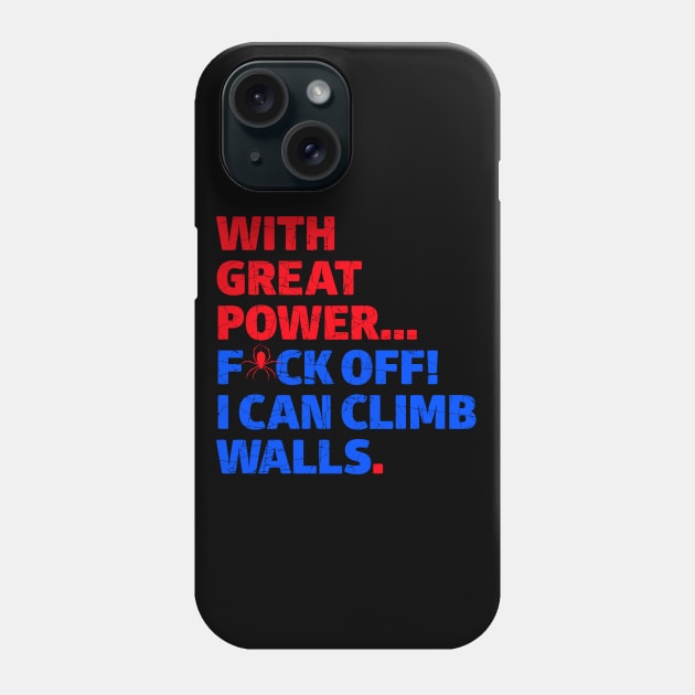 With great power... Phone Case by dracoimagem