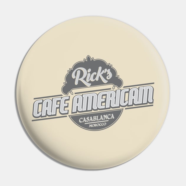 Rick's Cafe Americain Pin by GritFX