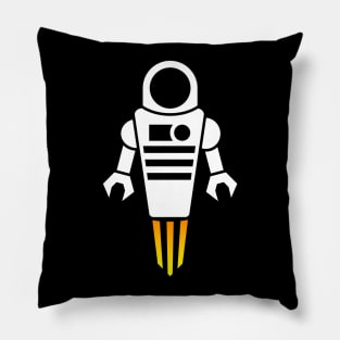 Astrobot, Atomic Robot in Space Pillow