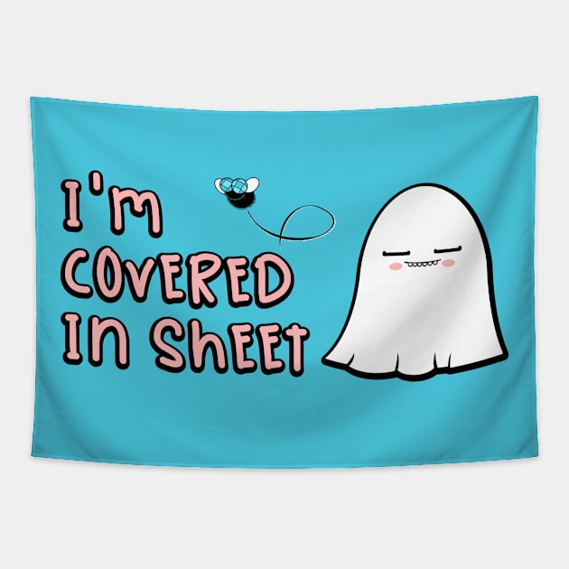 Sheet happens Tapestry by jakuwaku