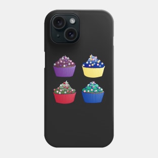 Outer Senshi Cupcakes Pattern Phone Case