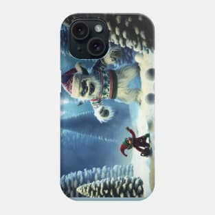 Believe in your-elf and the Christmas Yeti! Phone Case