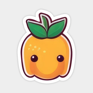 Stylized Carrot Magnet