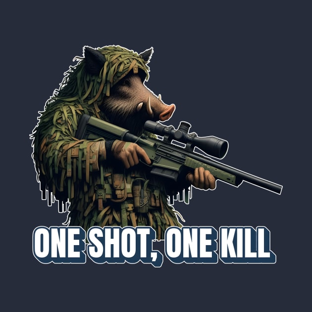 Sniper Wild Boar by Rawlifegraphic