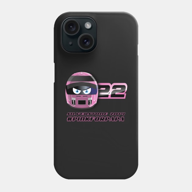 Jenson BUTTON_2014_Silverstone_Helmet Phone Case by Cirebox