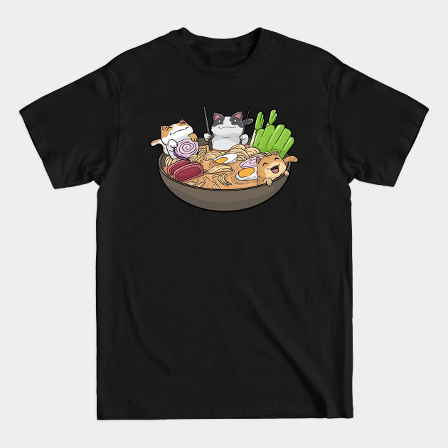 Discover Ramen Cats Kawaii - Ramen - T-Shirt