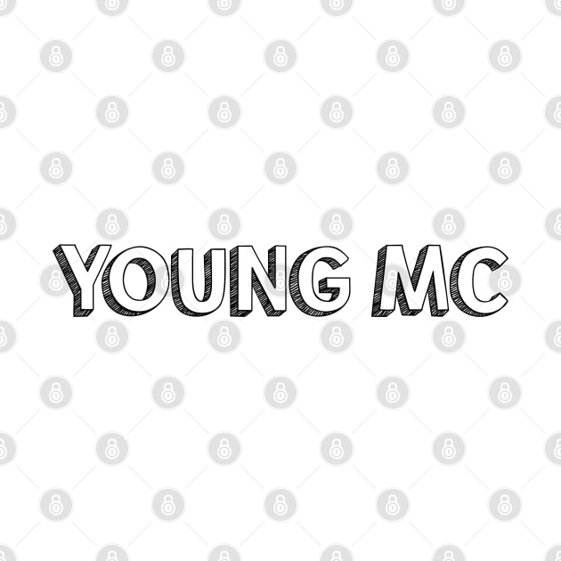 Young MC  <//> Typography Design by Aqumoet