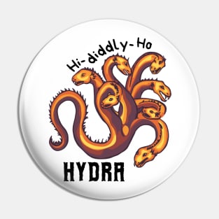 Hi-Diddly-Ho Hydra Pin