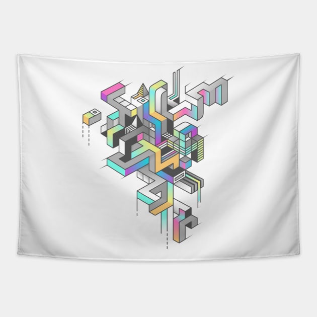 TETRAL Tapestry by nvlnvl