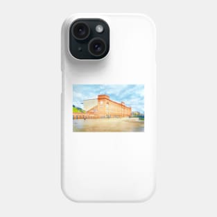 The big orange house in Ibrox Phone Case