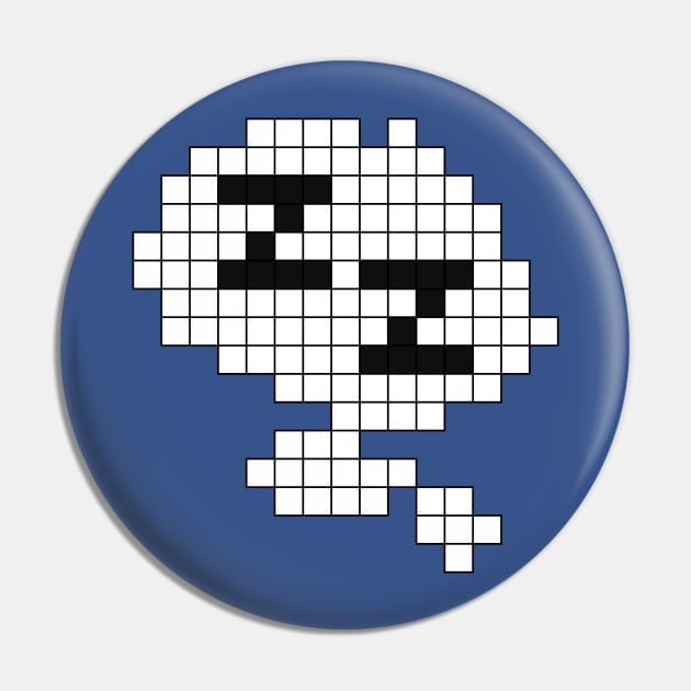 16 bit Amiga Busy Cloud Pin by Retrific