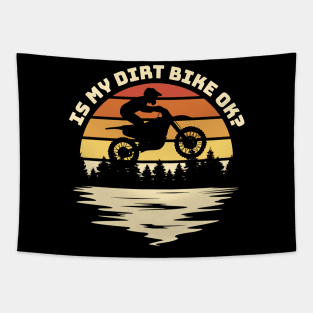 Dirt Bike Tapestry