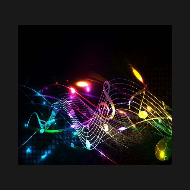 Music in Color - Musical Notes by Highseller