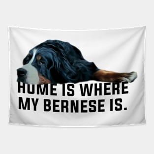 bernese mountain dog Tapestry