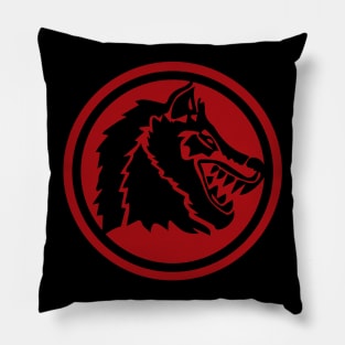 Wolf Blood Logo Pillow