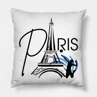 Paris summer sports volleyball Pillow