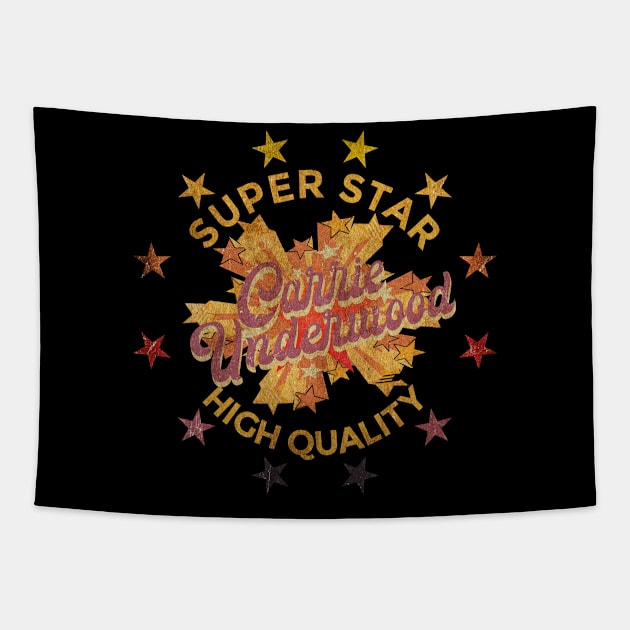 SUPER STAR - Carrie Underwood Tapestry by Superstarmarket