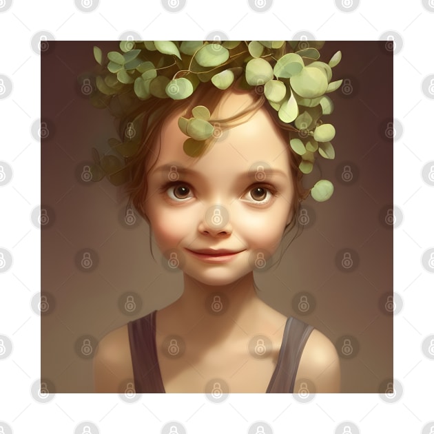 Spring Time Eucalyptus Girl by LyndiiLoubie