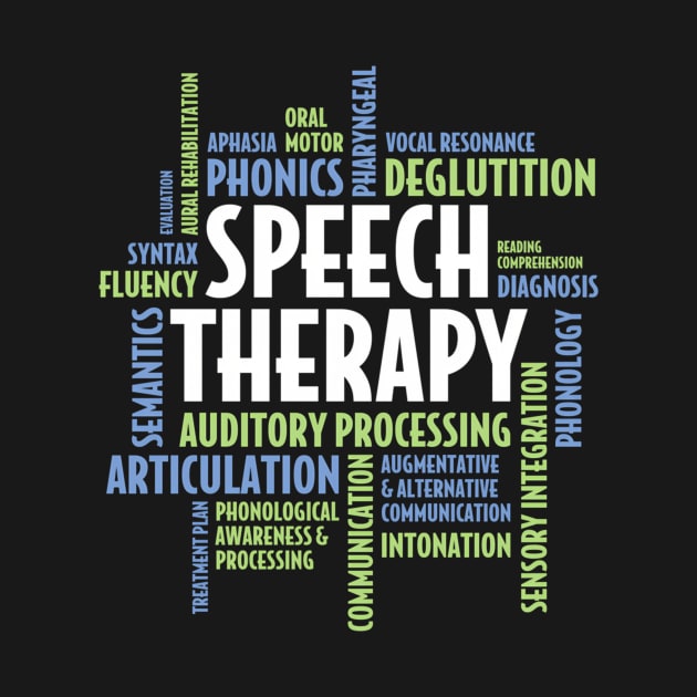 Speech Therapy Words - For Speech Language Pathologist by SperkerFulis