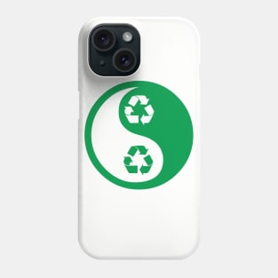 Yin Yang Recycle Phone Case