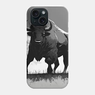 Bison Shadow Silhouette Anime Style Collection No. 109 Phone Case