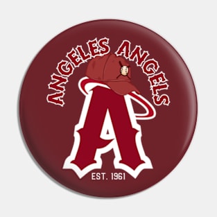 angels baseball Pin