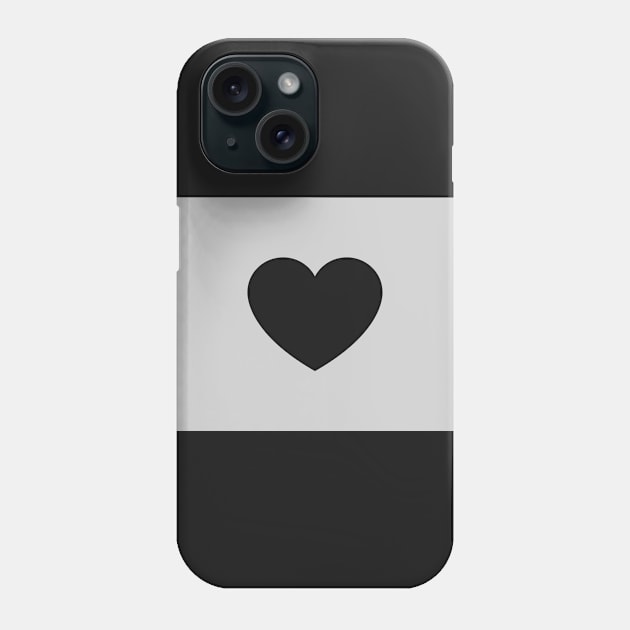 North Dakota Love Heart Phone Case by helloshirts