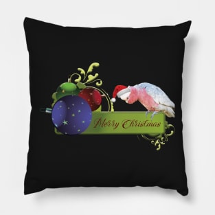 Merry Christmas from Charlie the Galah Pillow