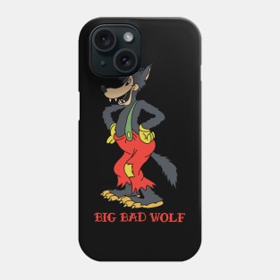 Vintage Big Bad Wolf Phone Case