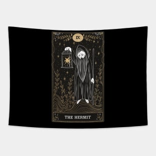 The Hermit Tarot Card Tapestry