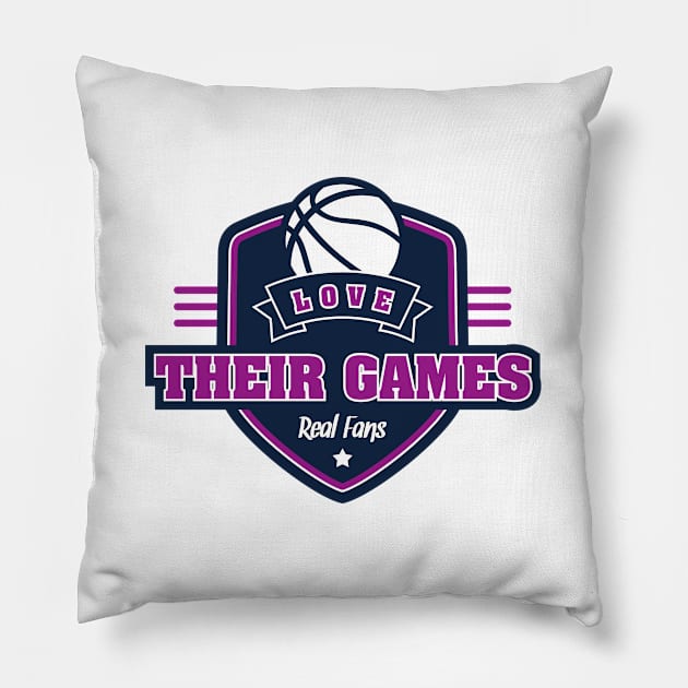 Minnesota Basketball Purple Team Color Pillow by Toogoo