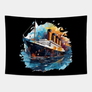 Retro Titanic Men Women Kids Vintage Titanic Tapestry