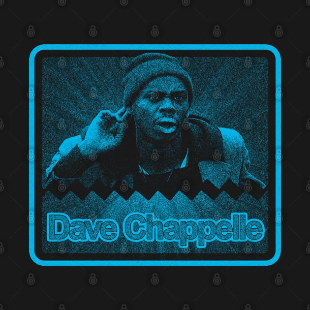 Dave Chappelle DC aesthetic turquoise blue color by JakQueApparels