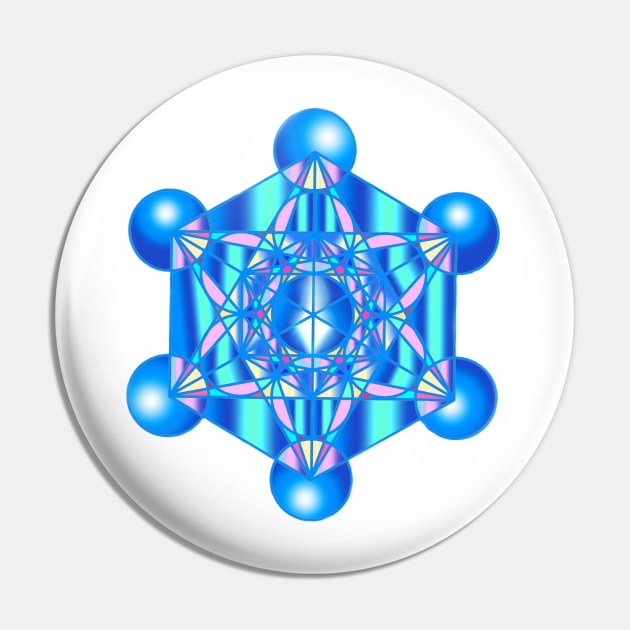 Metatron's cube Pin by Sara's digital corner