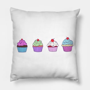 Cute Cupcakes Pillow