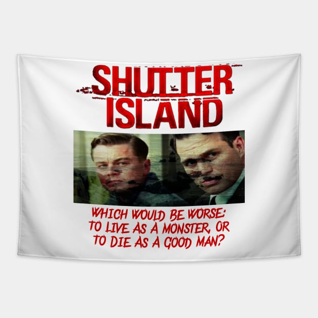 Shutter Island Tapestry by YungBick