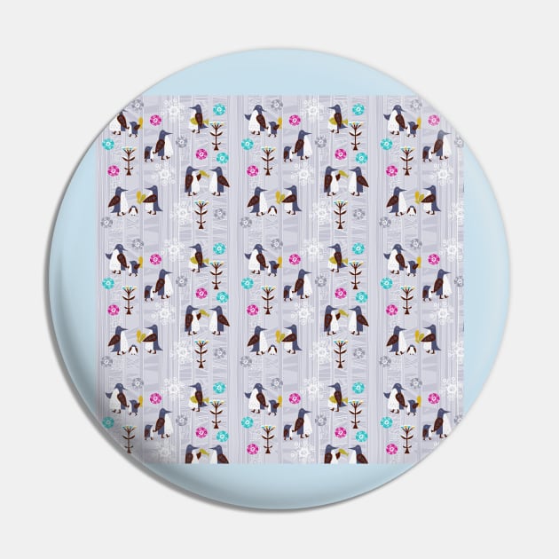 Penguin Pattern Pin by AnnieWijaya