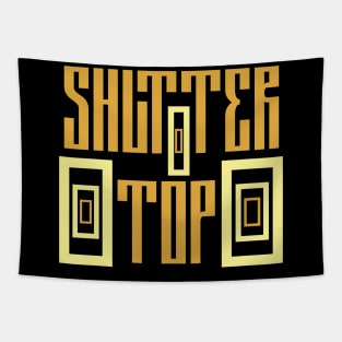 Unique Lettering T-Shirt Design Tapestry