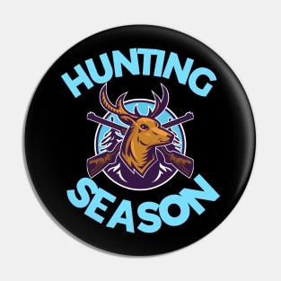 Deer Hunting Season Pin