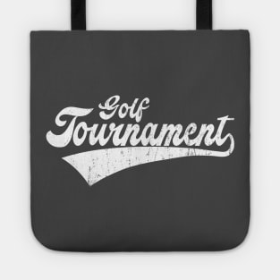golf tournament retro style Tote