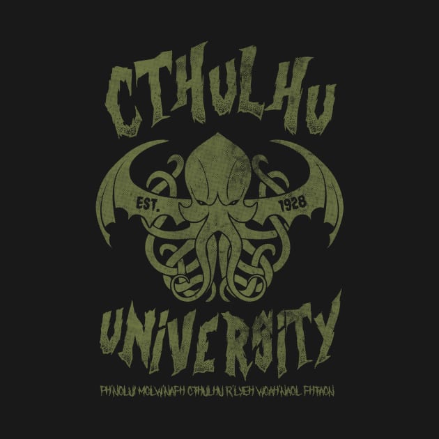 Cthulhu University by Arinesart