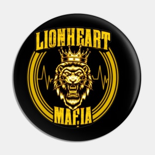 The Lionheart Mafia Pin