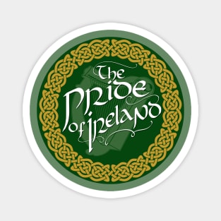 Pride of Ireland logo (Green) Magnet