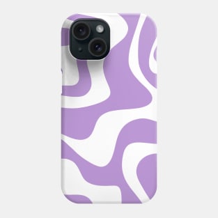 liquid pattern - violet Phone Case