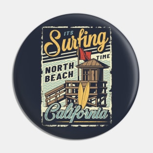 It's surfing time Pin