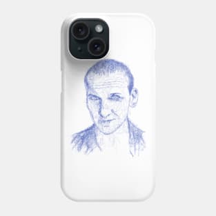 9TH DOCTOR IN BLUE Phone Case