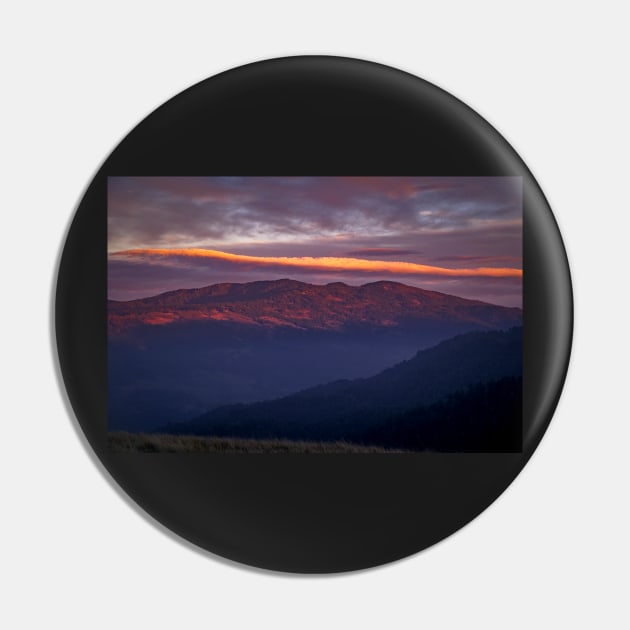 Mountains at dusk Pin by blossomcophoto