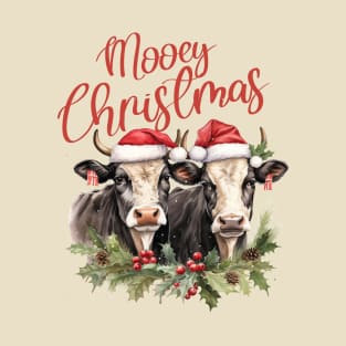 Moo Christmas cows T-Shirt