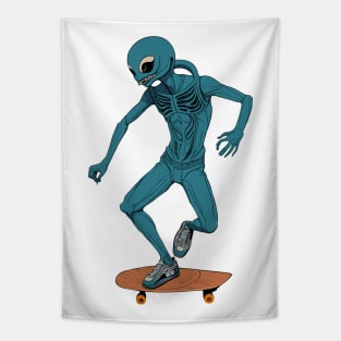 Skater from Outer Space Tapestry