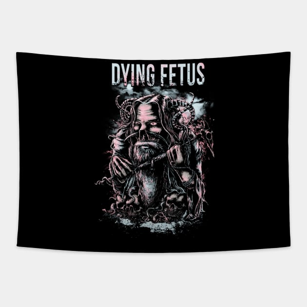 DYING FETUS VTG Tapestry by a.rialrizal